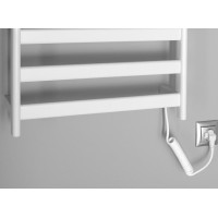 Sapho ELIAS elektrický sušák ručníků 490x730x110 mm, 105 W, bílá mat EB540