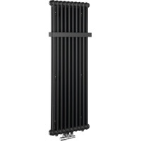 Sapho FEDE otopné těleso 1500x490 mm, 10 seg., černá mat IR193