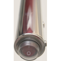 Sapho PASADOR elektrický sušák ručníků, kulatý, 150x1500 mm, 30 W, černá mat ER175BV
