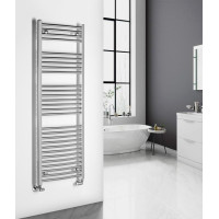 Aqualine ALYA otopné těleso oblé 500x1420mm, chrom LLC203