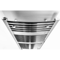 Aqualine ALYA otopné těleso oblé 500x1110mm, chrom LLC201