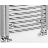 Aqualine ALYA otopné těleso oblé 500x1420mm, chrom LLC203