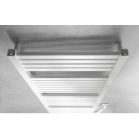 Aqualine TONDI-E elektrické otopné těleso rovné 450x1330 mm, 500 W, bílá DE470T