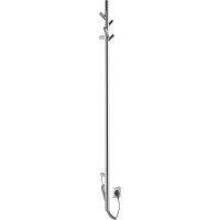 Sapho PASADOR elektrický sušák ručníků, kulatý, 150x1500 mm, 30 W, nerez lesk ER175V