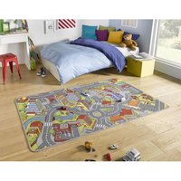 Dětský koberec Play "Smartcity" - multicolor - 90x200 cm