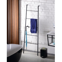 Sapho SEGA sušák ručníků 550x1700x70 mm, černá mat SE104