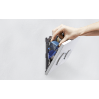 Geberit GEBERIT souprava s otvorem pro vhazování tablet, pro splach. nádržky Sigma 12cm 115.610.00.1
