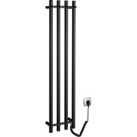 Sapho PAPINADO elektrický sušák ručníků 263x1200mm, 85W, černá mat ER350