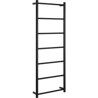 Sapho SHICK nástěnný držák ručníků 500x1344 mm, kulatý, černá mat SH500B