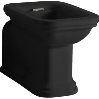 Kerasan WALDORF bidet stojící 37x65cm, černá mat 4120K7