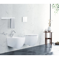 Isvea INFINITY bidet závěsný, 36, 5x53cm, bílá 10NF41001