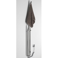 Sapho DUOPASSO elektrický sušák ručníků s časovačem 122x1700mm, 45 W, chrom ER730
