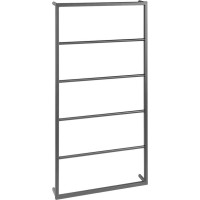 Sapho SKA nástěnný sušák ručníků 600x1150x100mm, černá mat SKA502