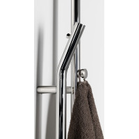 Sapho DUOPASSO elektrický sušák ručníků s časovačem 122x1700mm, 45 W, chrom ER730