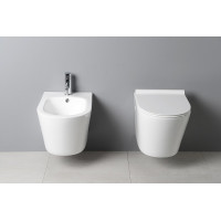 Sapho PACO bidet závěsný, 36x52cm, bílá PZ2012