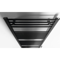 Aqualine DIRECT-E elektrické otopné těleso rovné 600x1320 mm, 600 W, černá ILE36TB