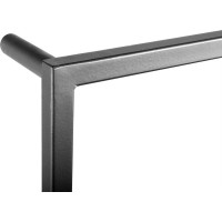 Sapho SKA nástěnný sušák ručníků 600x1150x100mm, černá mat SKA502