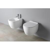 Isvea SENTIMENTI bidet závěsný, 36x51cm, bílá 10AR41010SV