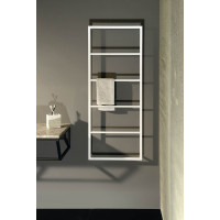 Sapho SKA nástěnný sušák ručníků 600x1150x100mm, bílá mat SKA512