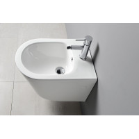 Sapho PACO bidet závěsný, 36x52cm, bílá PZ2012