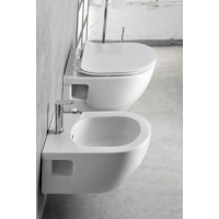 Sapho BRILLA bidet závěsný, 35, 5x53 cm, bílá 100624