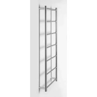 Sapho SHICK nástěnný držák ručníků 500x1344 mm, kulatý, chrom SH500