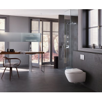 Geberit GEBERIT SIGMA30 ovládací tlačítko, bílá lesk/chrom 115.883.KJ.1