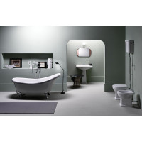 GSI CLASSIC bidet, 37x54cm, 3 otvory, bílá ExtraGlaze 8762311