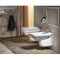 Kerasan WALDORF bidet závěsný 37x55cm, bílá 4125K1