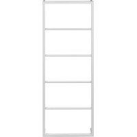 Sapho SKA nástěnný sušák ručníků 450x1150x100mm, bílá mat SKA511