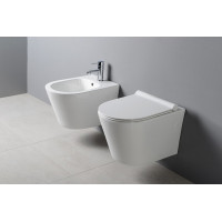 Sapho PACO bidet závěsný, 36x52cm, bílá PZ2012