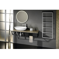 Sapho SKA nástěnný sušák ručníků 600x1150x100mm, bílá mat SKA512