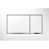 Geberit GEBERIT SIGMA30 ovládací tlačítko, bílá lesk/chrom 115.883.KJ.1