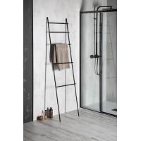 Sapho DEBUT sušák ručníků na opření 500x1860x32mm, černá mat SE121
