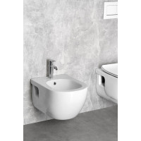 Sapho BRILLA bidet závěsný, 35, 5x53 cm, bílá 100624