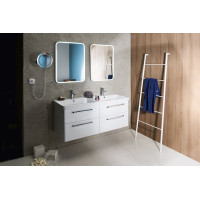 Sapho SEGA sušák ručníků 550x1700x70 mm, bílá mat SE101
