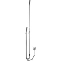 Sapho DUOPASSO elektrický sušák ručníků s časovačem 122x1700mm, 45 W, chrom ER730