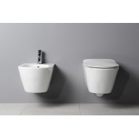 Sapho AVVA bidet závěsný 35, 5x53 cm, bílá 100324