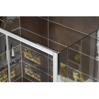 Polysan DEEP sprchové dveře 1500x1650mm, čiré sklo MD1516