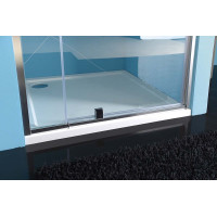 Polysan EASY LINE sprchové dveře otočné 880-1020mm, čiré sklo EL1715