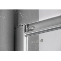 Gelco SIGMA SIMPLY sprchové dveře posuvné 1100 mm, sklo Brick GS4211