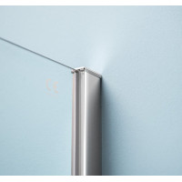 Polysan EASY LINE sprchové dveře skládací 900mm, čiré sklo EL1990