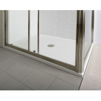 Gelco ANTIQUE sprchové dveře posuvné, 1100mm, ČIRÉ sklo, bronz GQ4211C