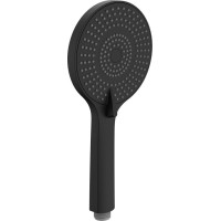 Sapho Ruční masážní sprcha, 3 režimy sprchování, průměr 120 mm, ABS/černá mat SK879B