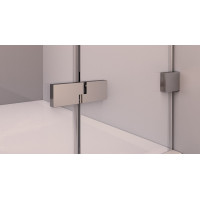 Polysan FORTIS EDGE sprchové dveře do niky 1100mm, čiré sklo, pravé FL1611R