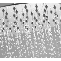 Sapho SLIM hlavová sprcha, 300x300mm, nerez lesk MS563