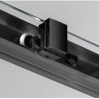 Gelco SIGMA SIMPLY BLACK sprchové dveře posuvné 1000 mm, čiré sklo GS1110B