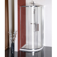 Polysan LUCIS LINE čtvrtkruhová sprchová zástěna 1000x800mm, L/R DL4815