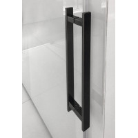 Gelco VOLCANO BLACK sprchové dveře 1300 mm, čiré sklo GV1413