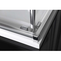 Polysan LUCIS LINE čtvercová sprchová zástěna 900x900mm, čiré sklo DL1615